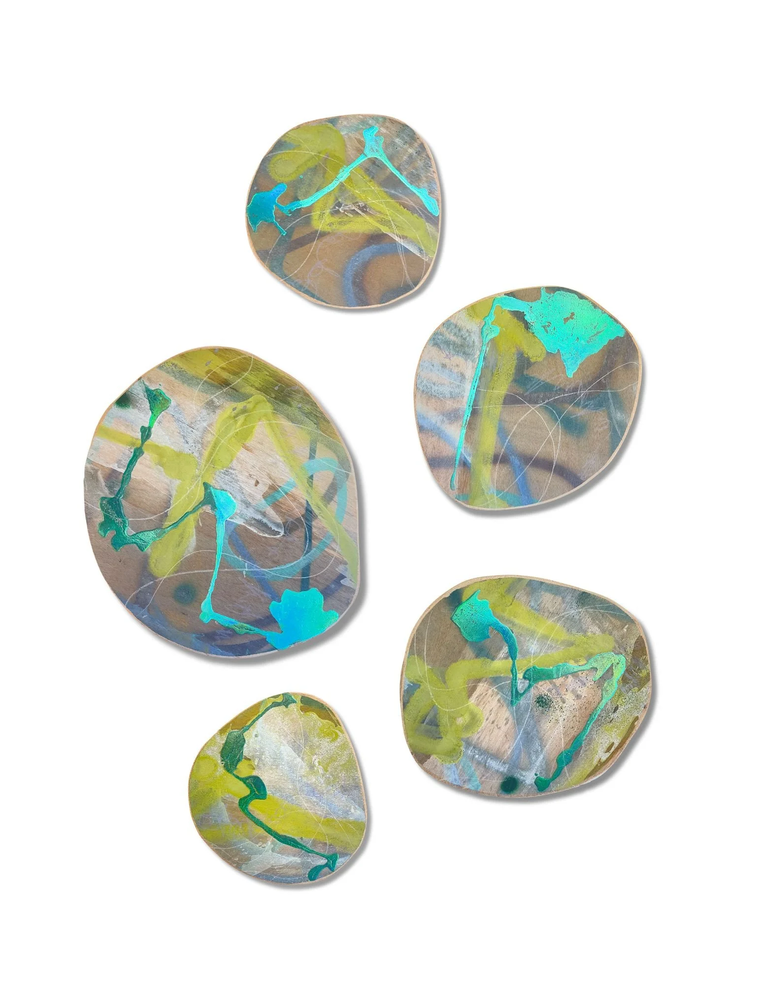 Five Smooth Stones  Various sizes