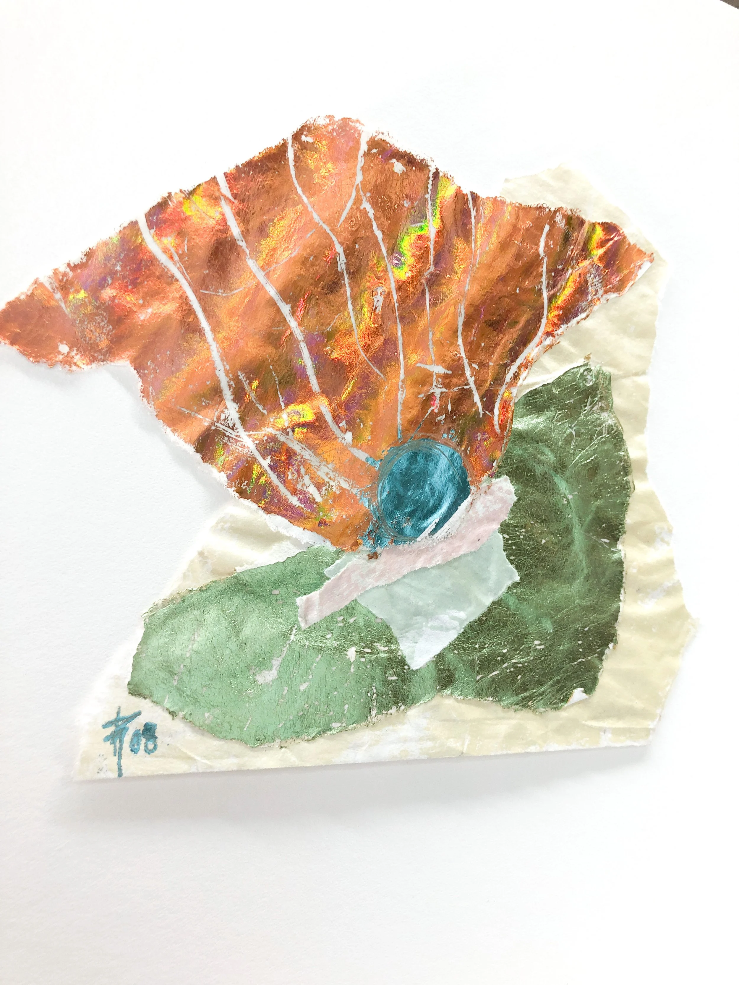 Butterfly Over Grass