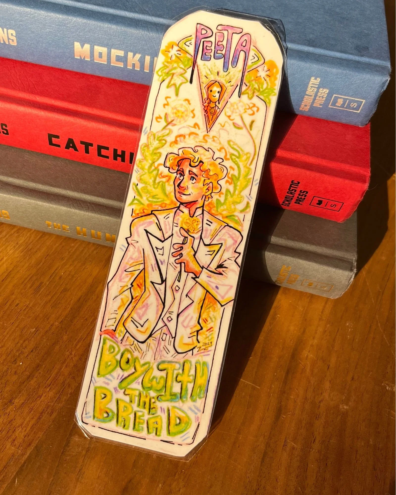 Boy With The Bread Bookmark