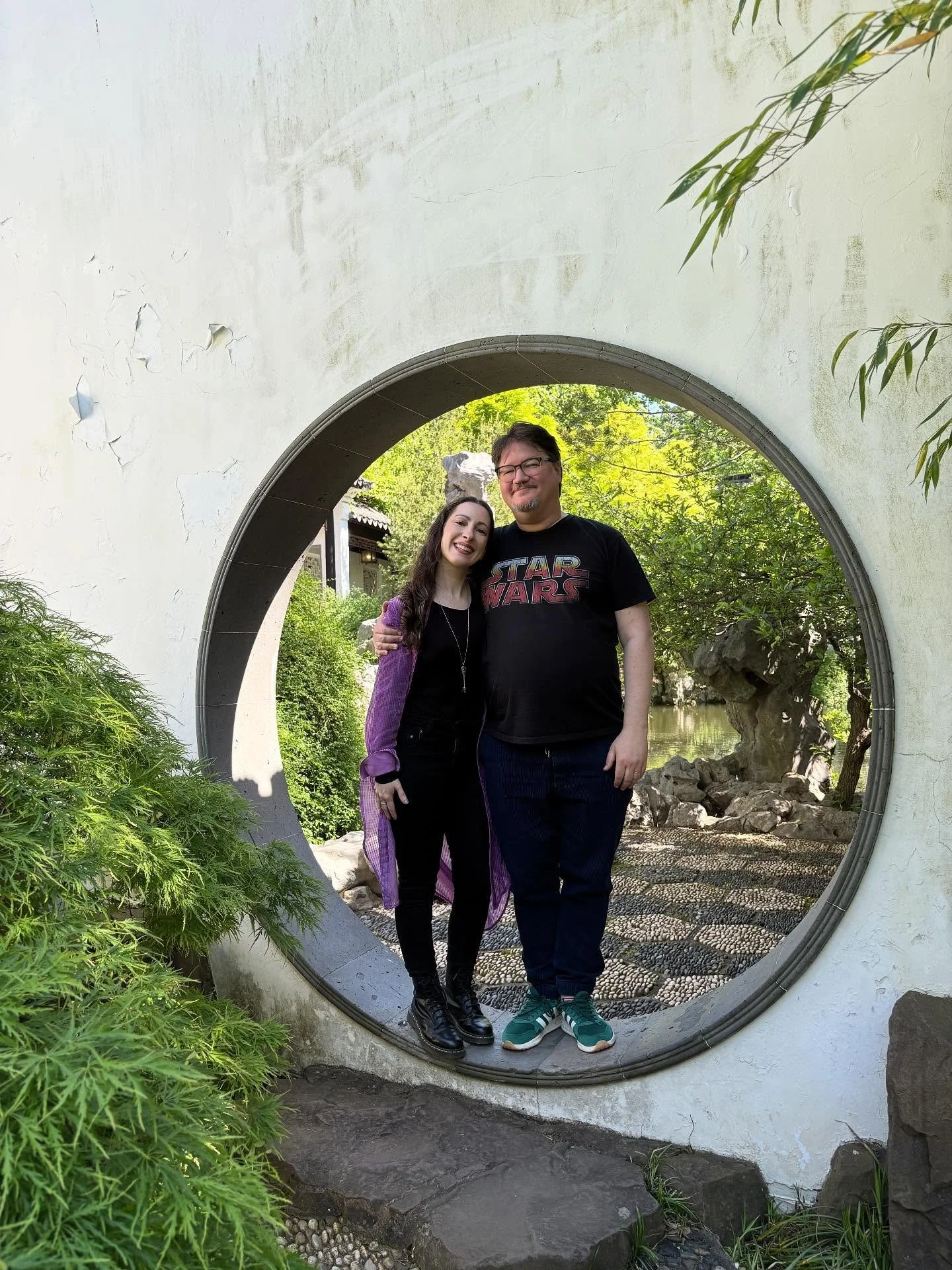 15 years married, 21 years together as of today. I always call @mfreemanwriter the most charming man I&rsquo;ve ever met, and that is truer now than ever. People often ask me what it&rsquo;s like to be in a &ldquo;mixed&rdquo; marriage with someone w