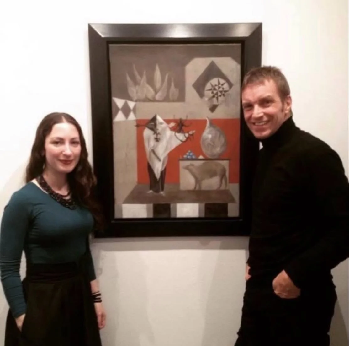 2016, ok! A big year all around, with the biggest highlight being getting to curate a 100 year survey of occult art for NYU&rsquo;s @80wse gallery. &ldquo;Language of the Birds: Occult and Art&rdquo; was my attempt at celebrating the connection betwe