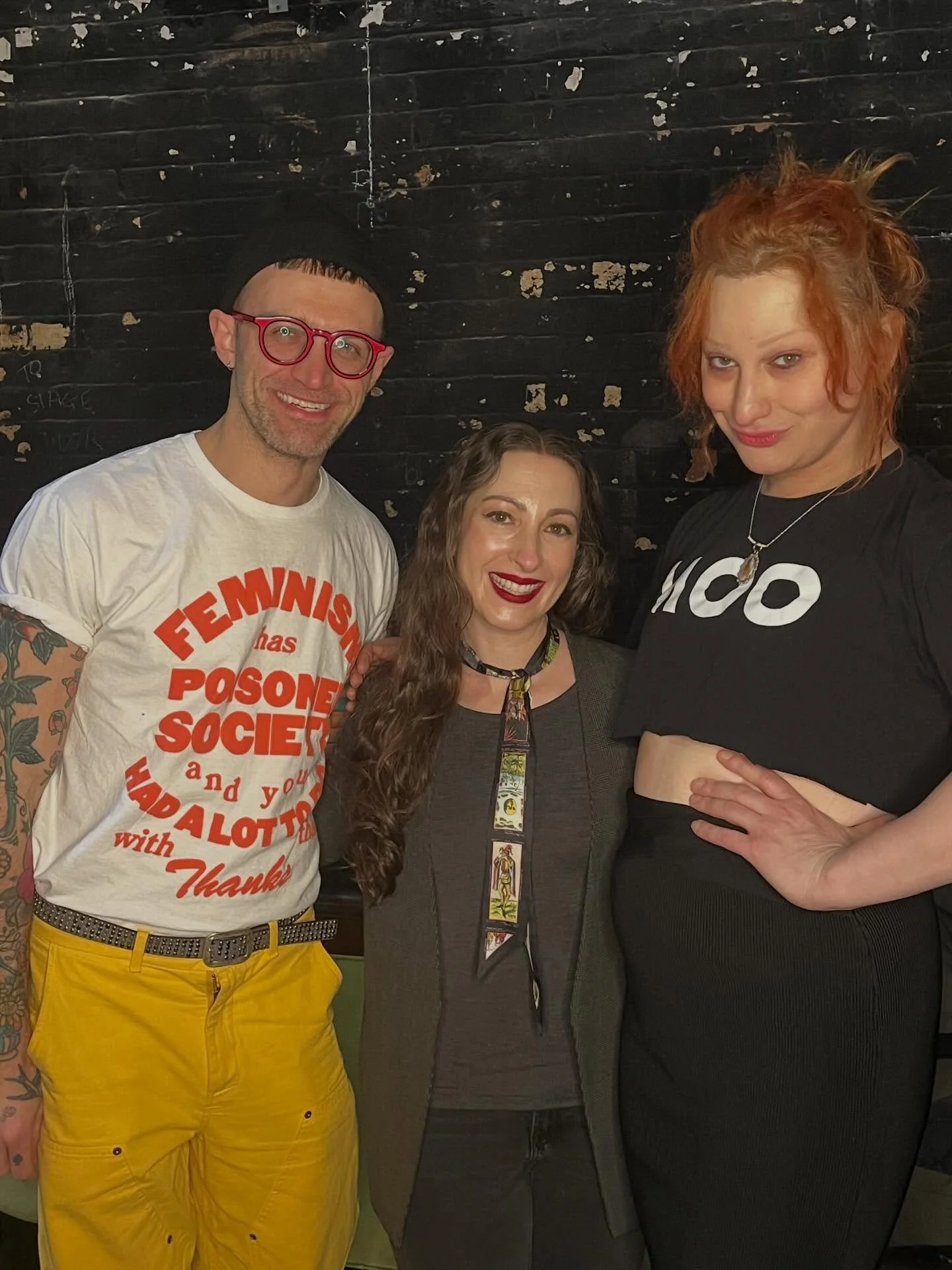 Such a joy witnessing my queen @thejinkx bring her tornado of talent to @ohmaryplay tonight. And meeting the brilliant gem @pamstinkleton was a delight as well. I was feeling a bit blue today given all the All, but my gods did seeing this show again 