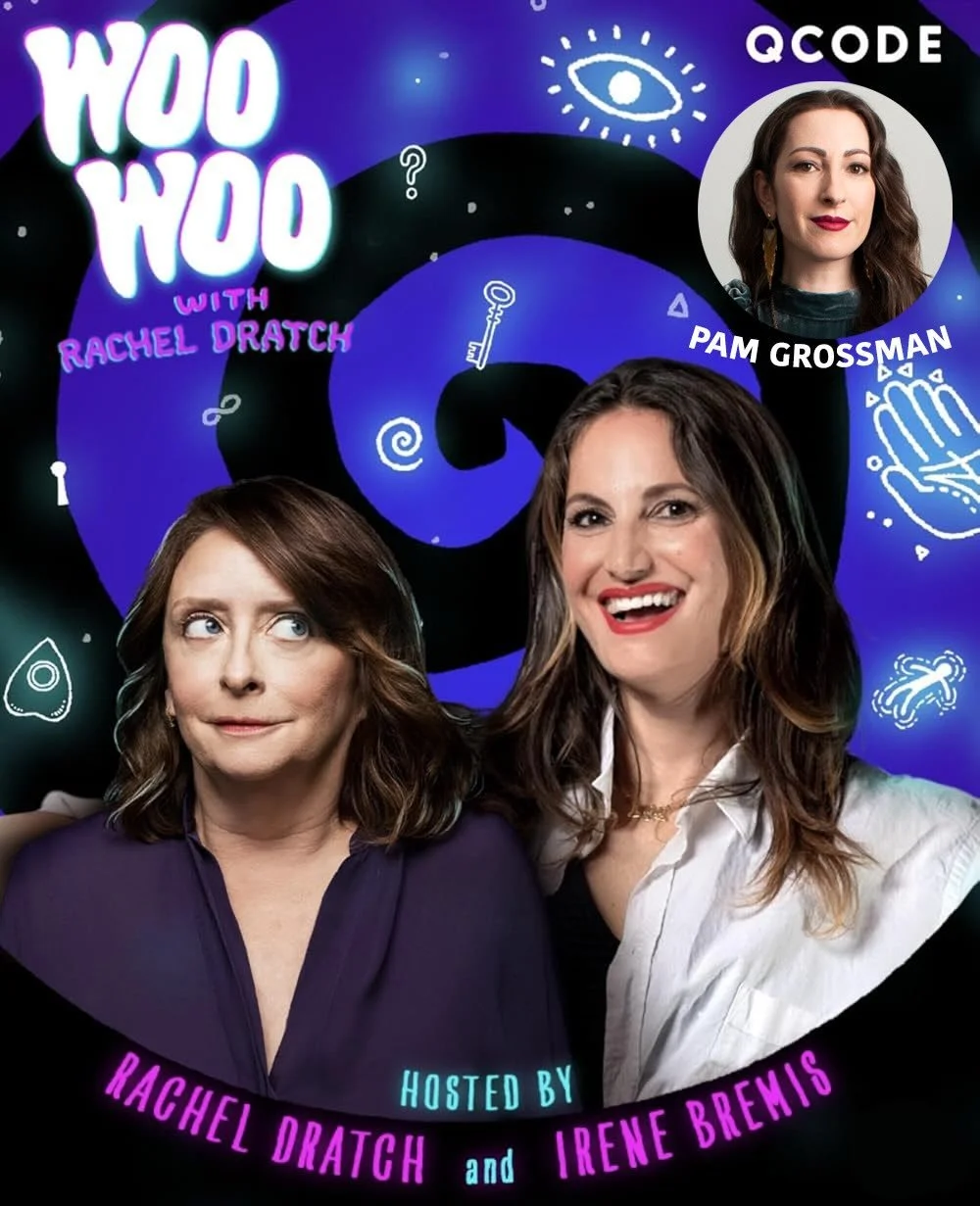 Such a thrill to be on Rachel Dratch&rsquo;s supernatural podcast WOO WOO this week. I&rsquo;ve adored comedy deity @raedratch from her legendary run on SNL through *countless* other projects since, and I&rsquo;ve fallen for her hilarious bestie coho