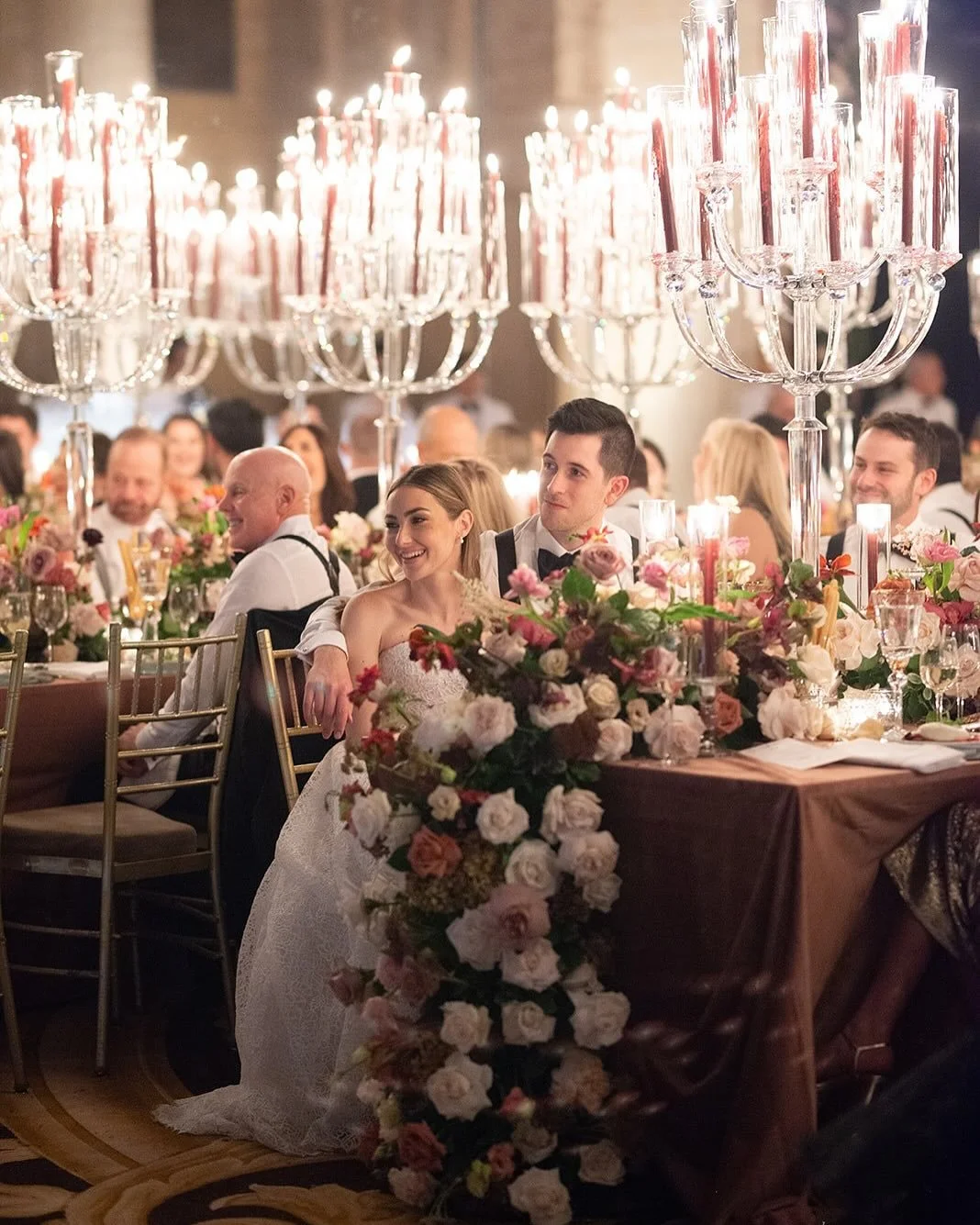 When your wedding venue is as grand as @cipriani, a huge part of the coordination is about flow — honoring the beauty of the space while ensuring every moment unfolds seamlessly. Carolyn & Michael’s secret garden meets NYC chic weddin