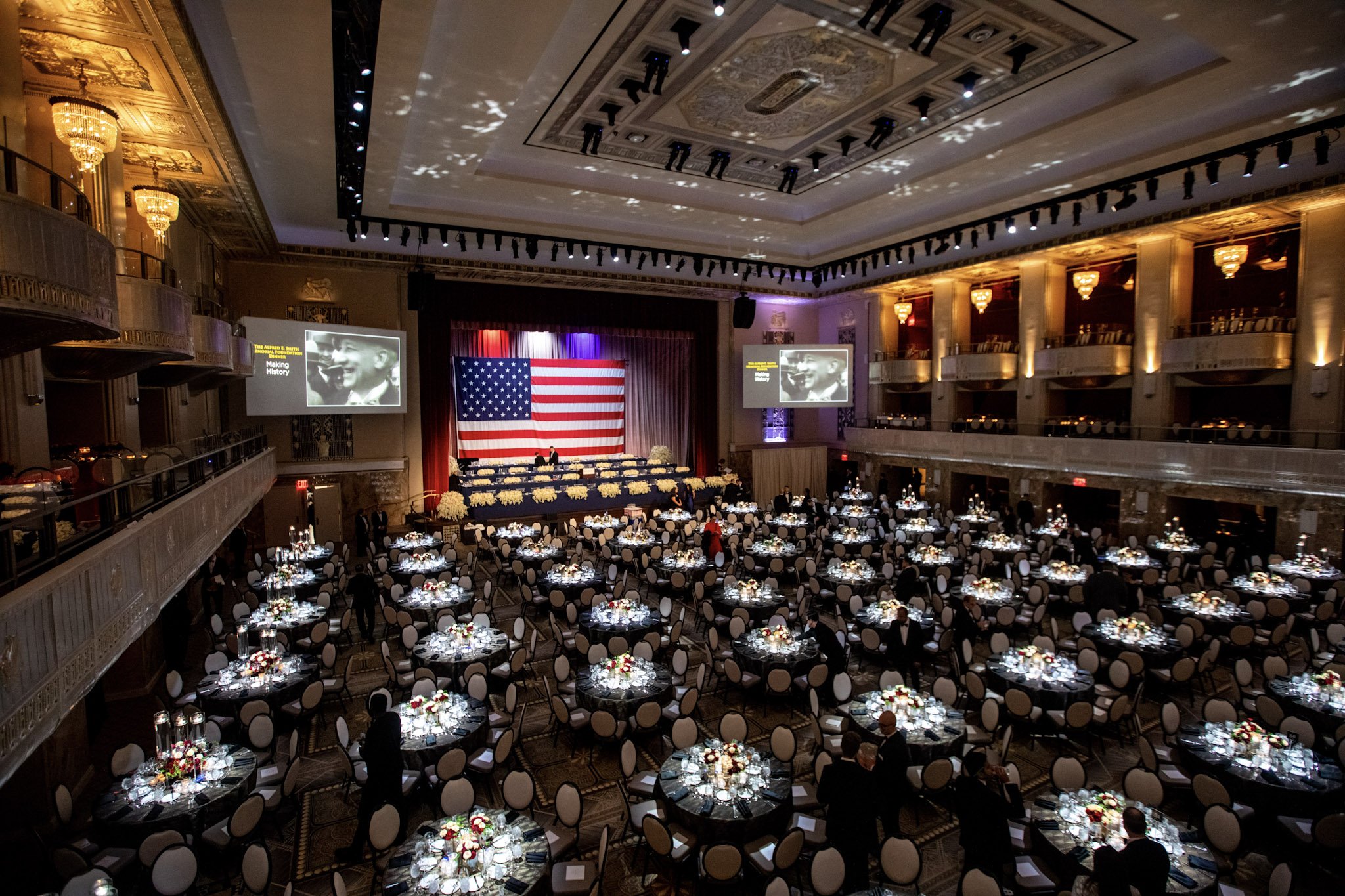 Non- Profit Fundraising Dinner at the Waldorf Astoria in NYC