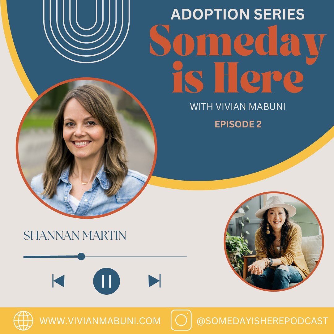 New episode alert! 🎉 Want to hear a vulnerable and open conversation about adoption from the perspective of an adoptive parent? Then you will not want to miss this conversation with @shannanwrites !