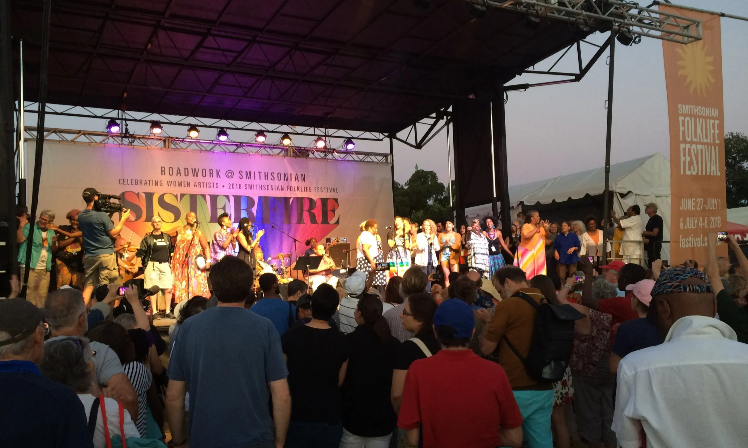 Sisterfire at American Folklife Festival on National Mall