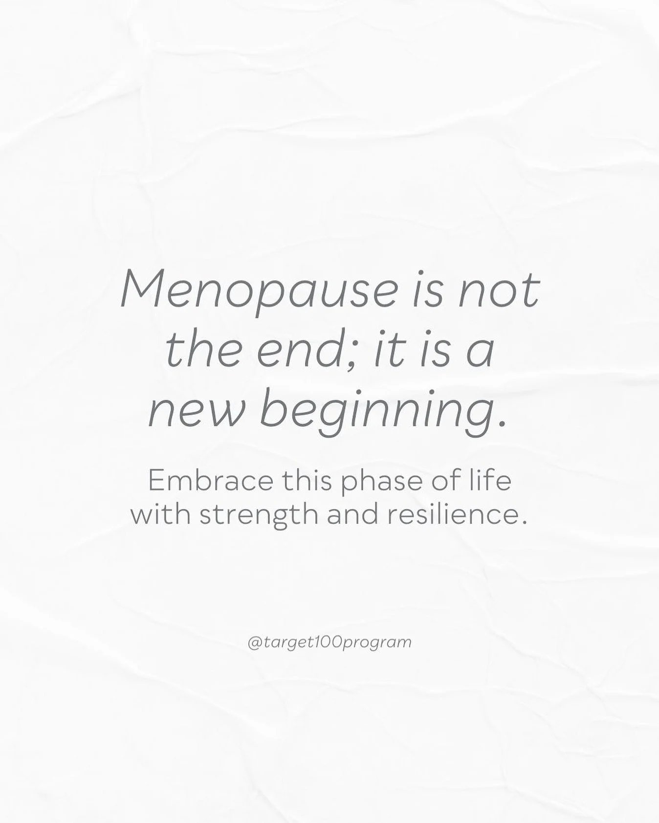 This mindset is so important, especially as we acknowledge the journey many women face during this time.

Did you know that nearly 80% of women experience #menopausesymptoms? Despite this, many are unaware of the support and treatment options availab