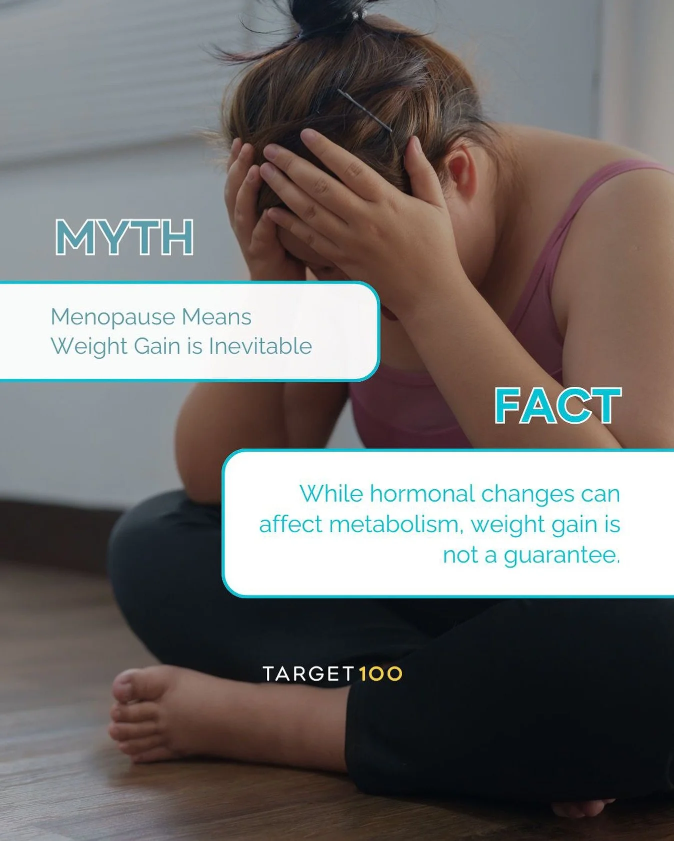 Menopause is often surrounded by misconceptions, particularly the idea that weight gain is inevitable.

While hormonal changes during this transition can influence metabolism and body composition, research shows that weight gain is not a given. 

Man