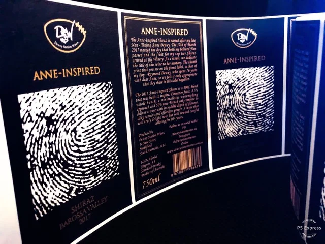 Here's a sneak peak of the label