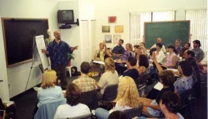 2004 – Dr. Johnson Lecturing at the Academy for Five Element Acupuncture, (T.C.M. College of Hallandale, Florida)