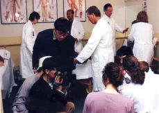 2000- Seoul Broadcasting System (S.B.S.) from Korea, Filming Medical Qigong Doctors working at the Five Branches Institute, College of T.C.M.