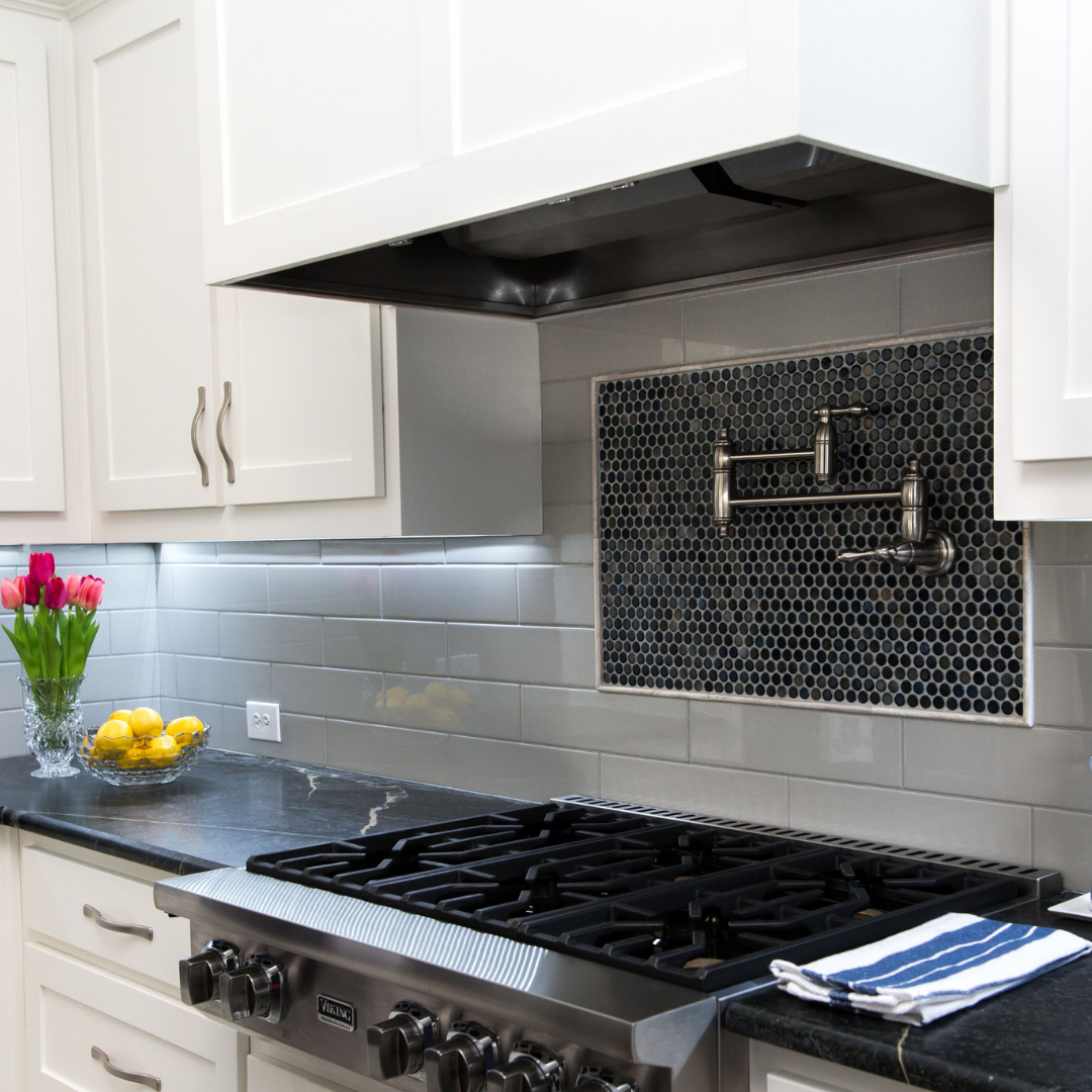 Penny Tile in the Kitchen