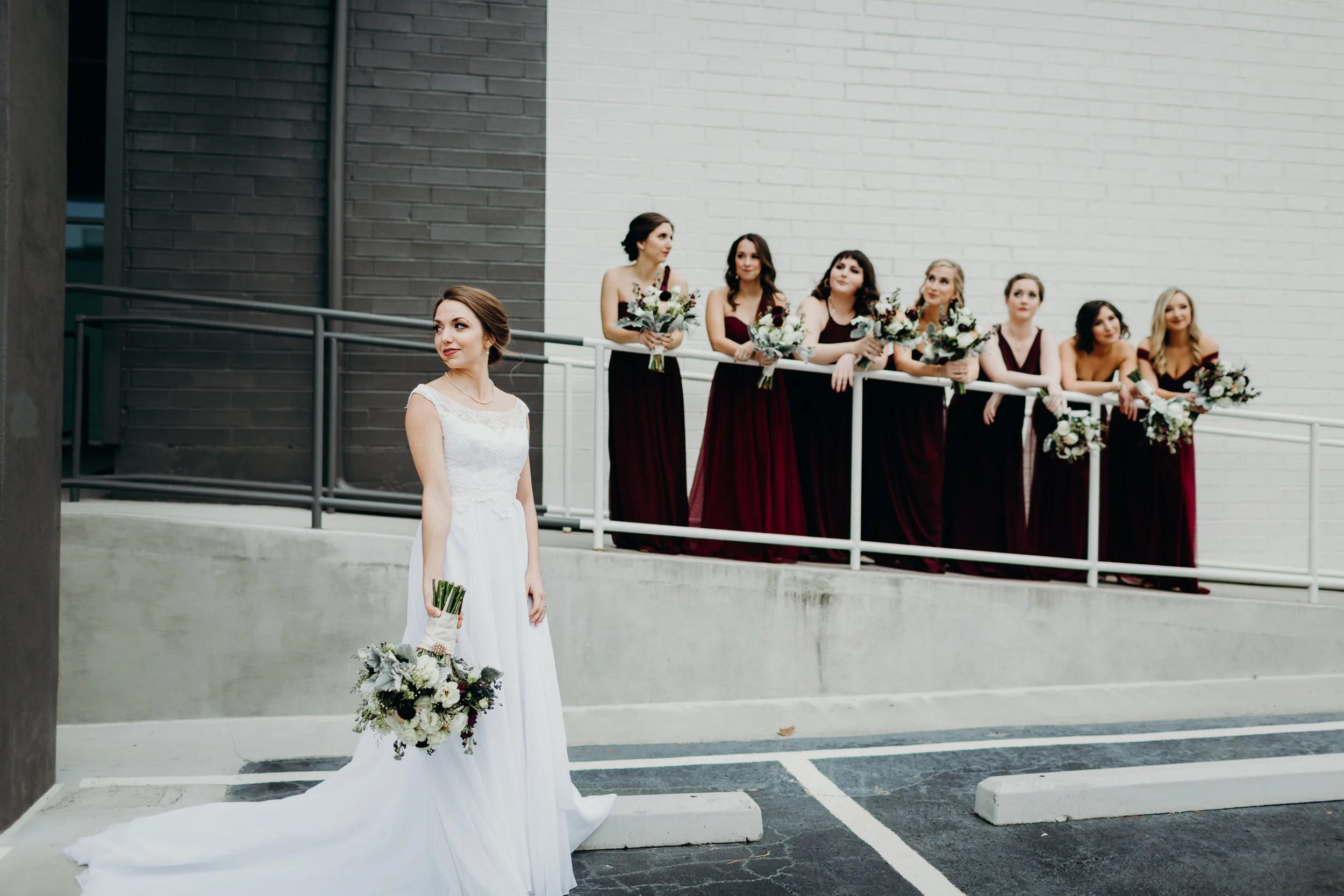 Perry + Michael's Monday Night Garage Winter Wedding