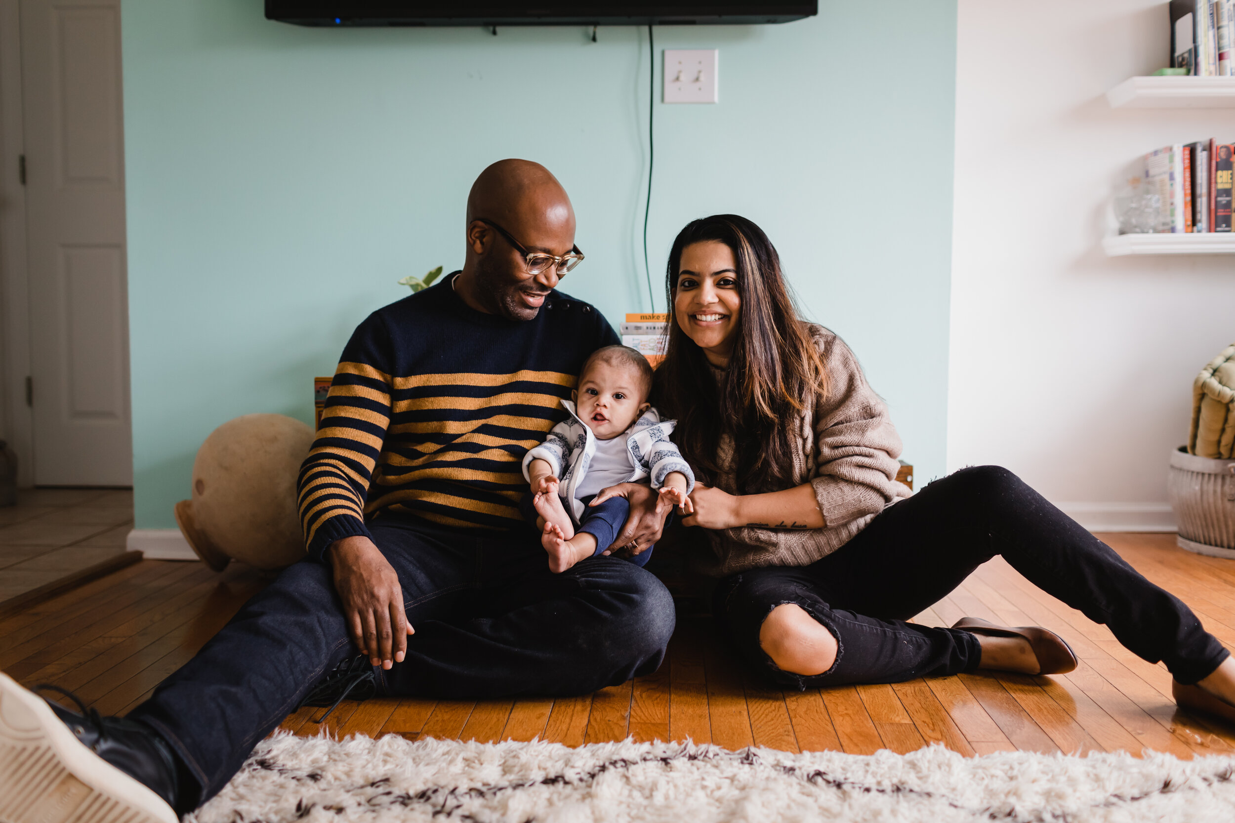 Atlanta In-home Family Portrait Lifestyle session