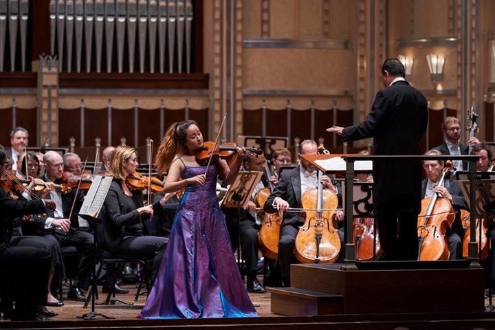 Christina Nam, Violinist Jahja Ling, Conductor The Cleveland Orchestra, Severance Hall Roger Mastroianni Photography