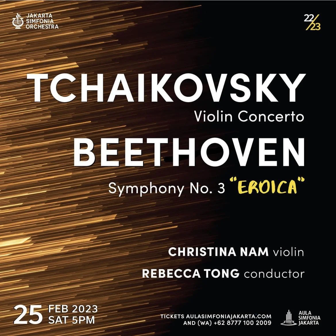 Jakarta Simfonia Orchestra, Concert 2023