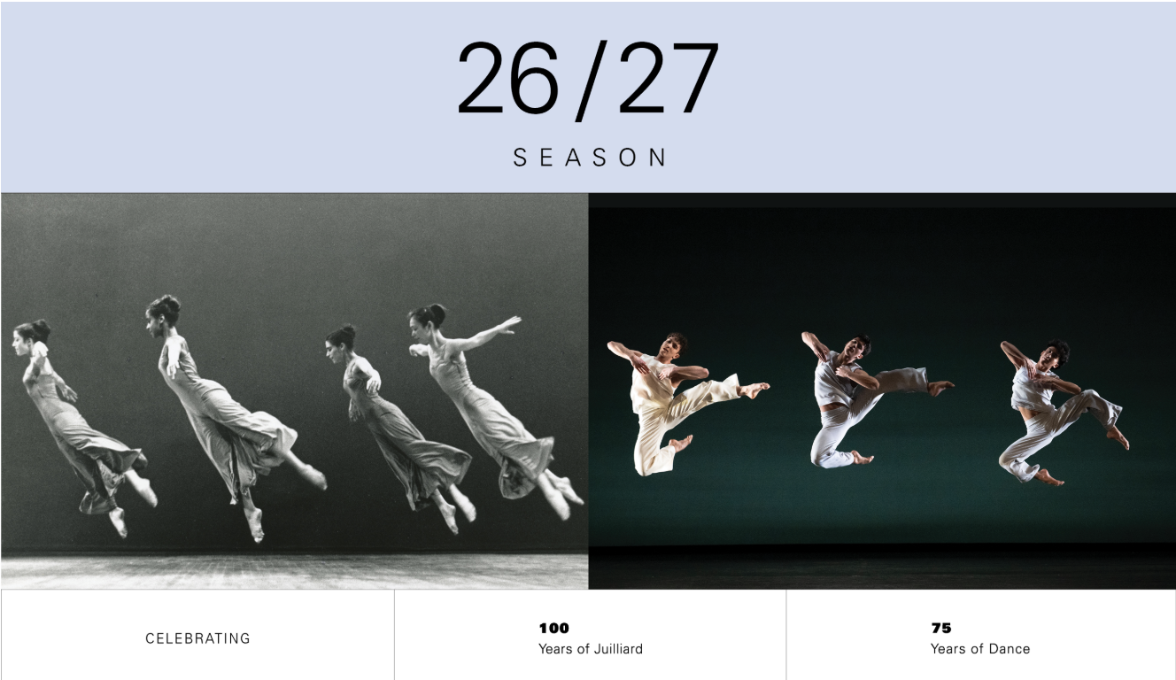 Juilliard: New Dances