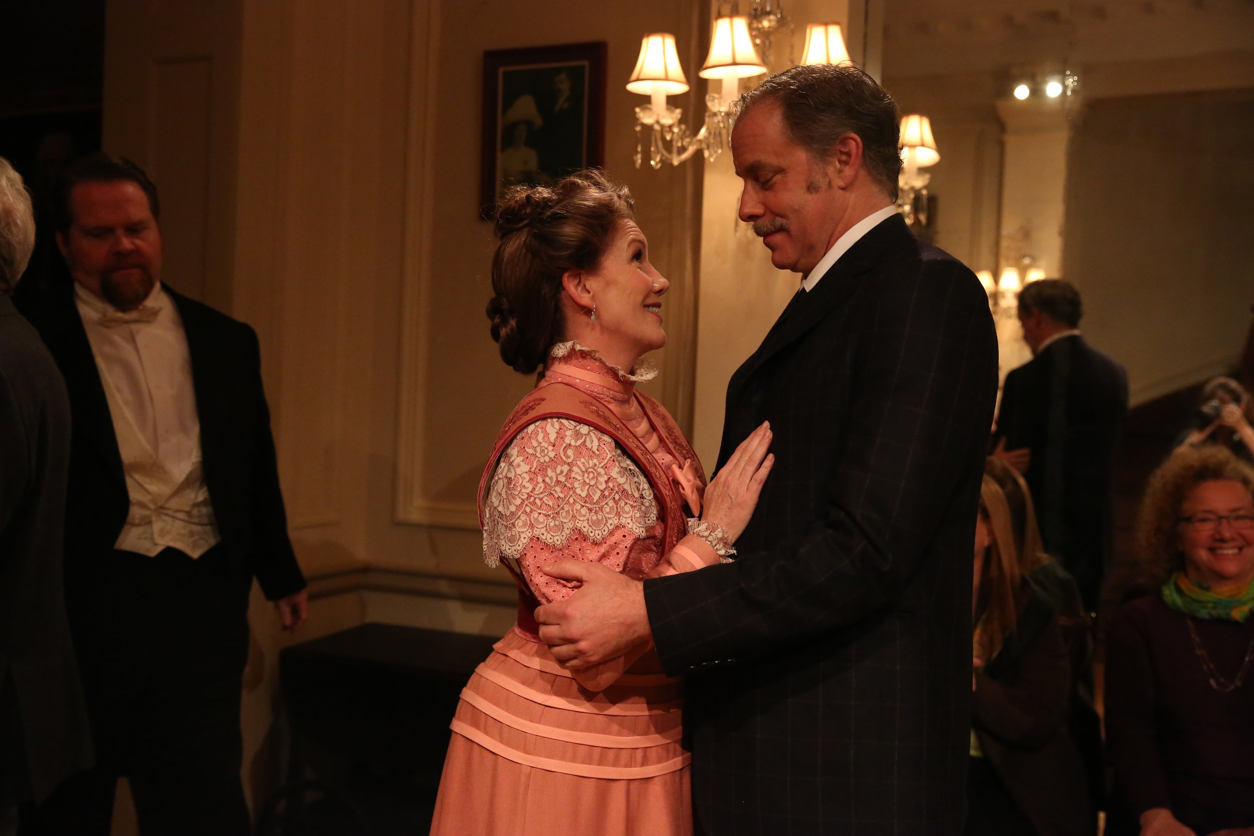 Melissa Gilbert and Rufus Collins in Irish Rep's THE DEAD, 1904.Photo by Carol Rosegg (3).JPG