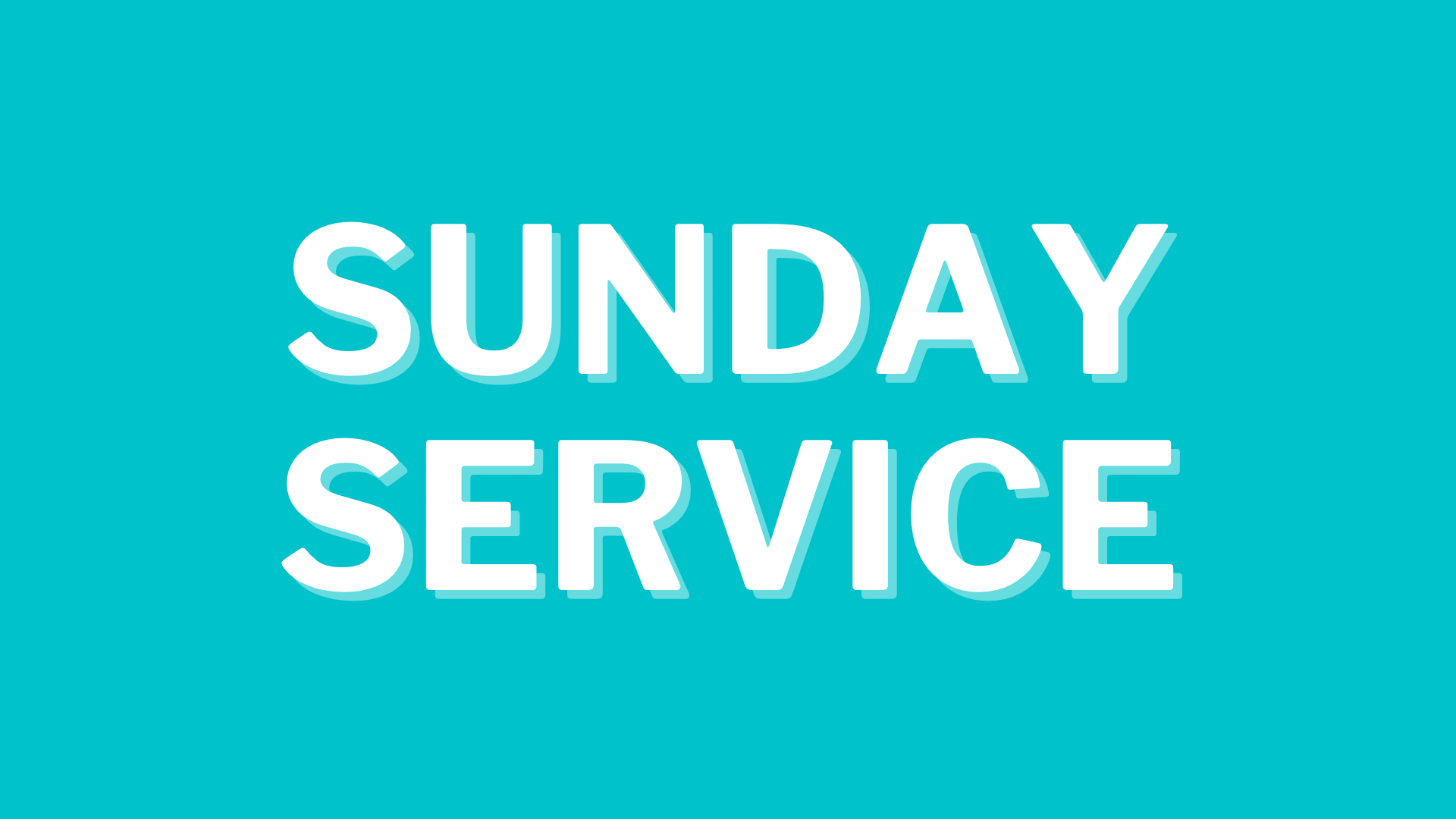 English Sunday Service (Copy)