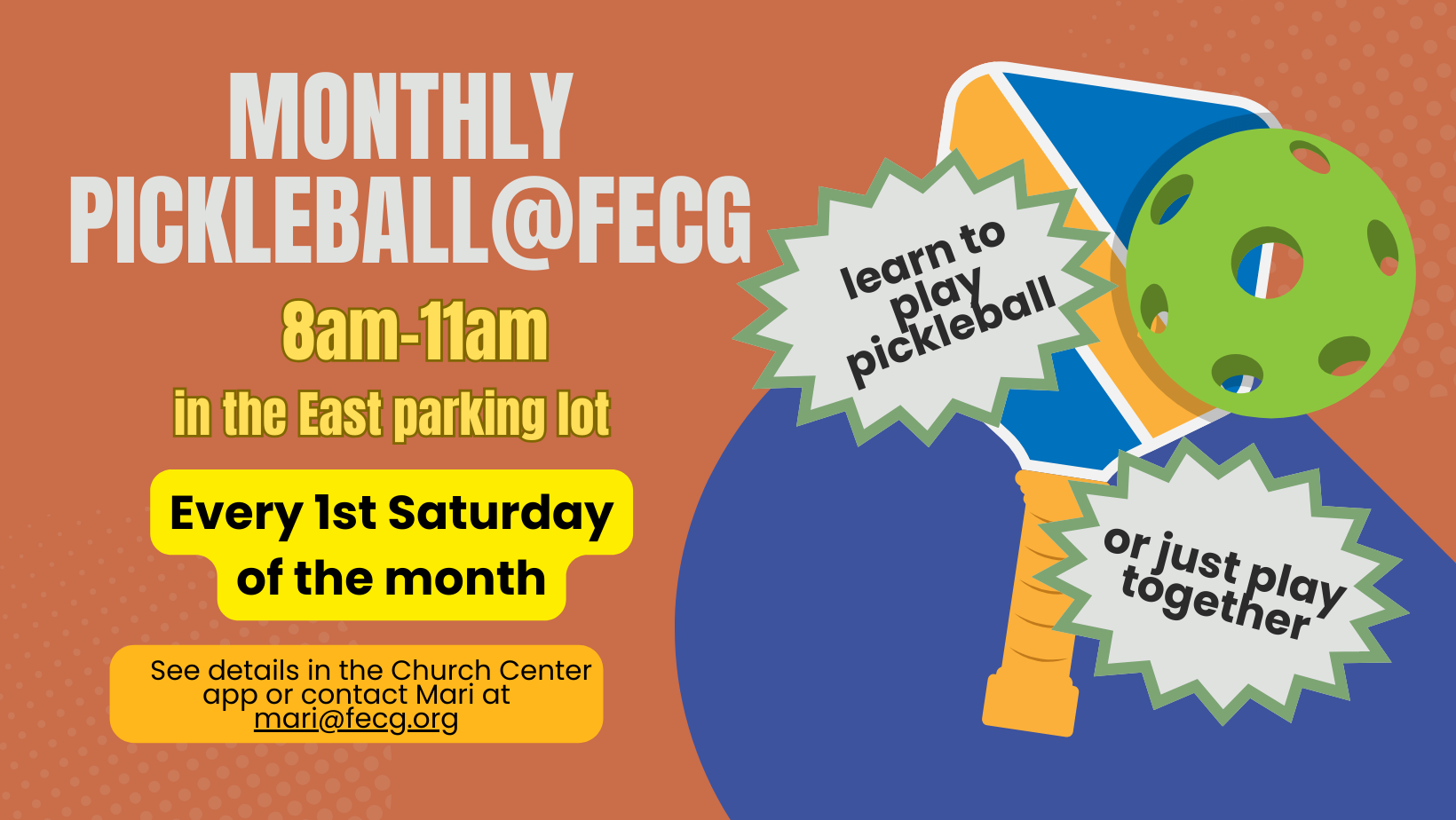 Pickleball@FECG