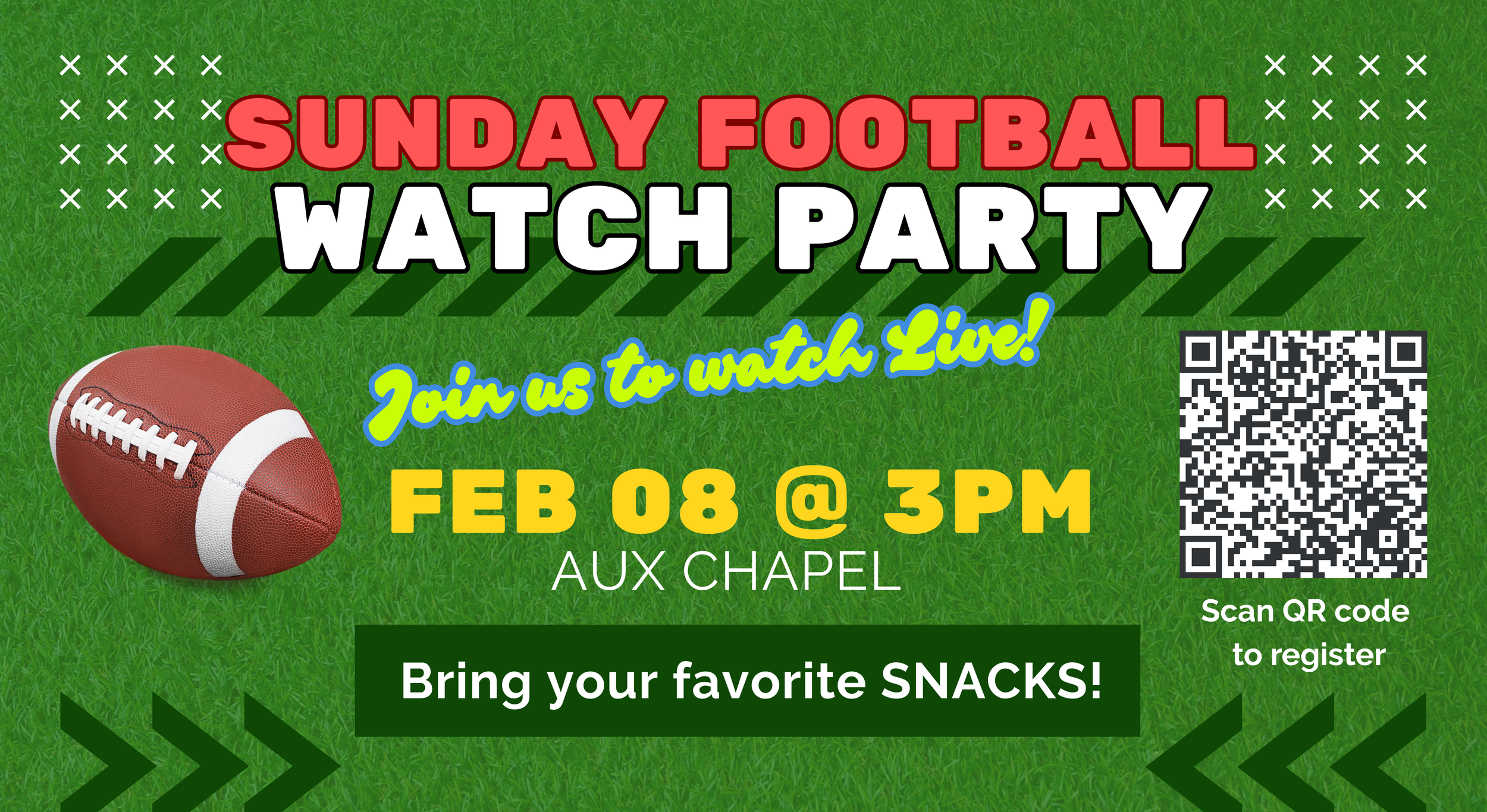 Sunday Football Watch Party