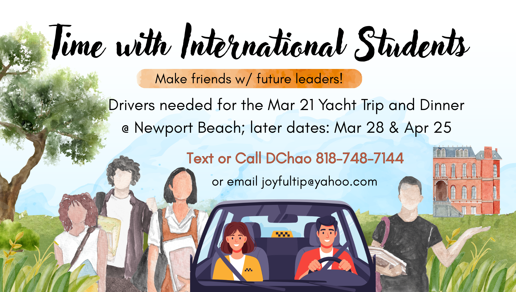 Time with USC Internationals