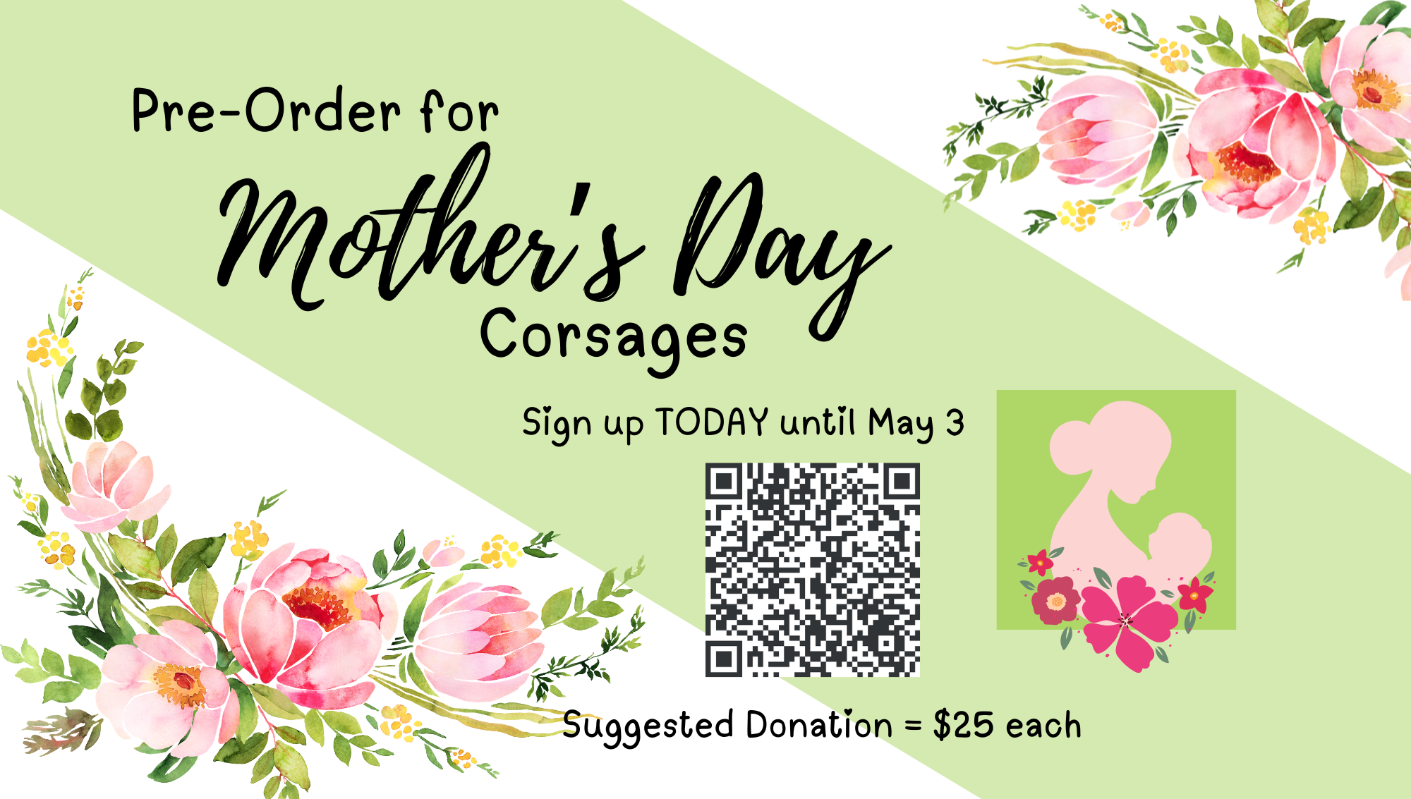 Mother's Day Corsages