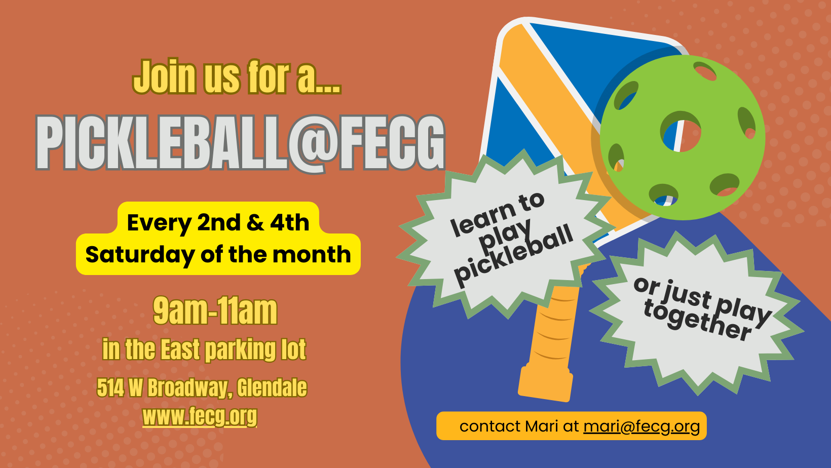 Pickleball@FECG  