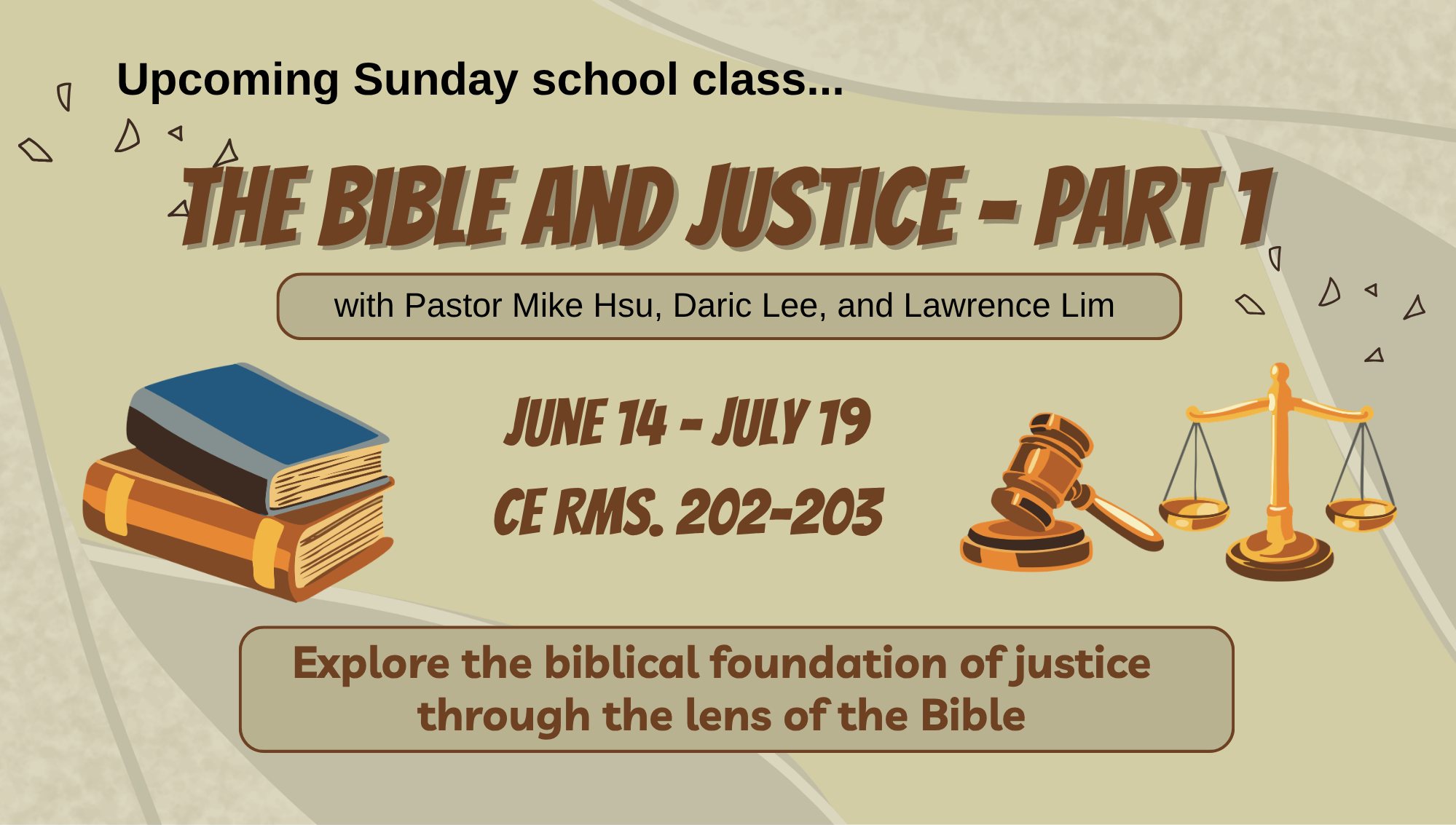 The Bible & Justice - Part 1
