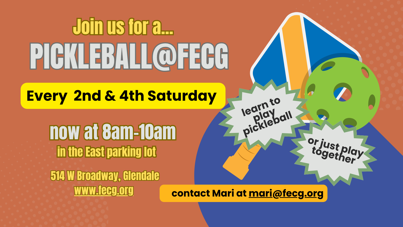 Pickleball@FECG