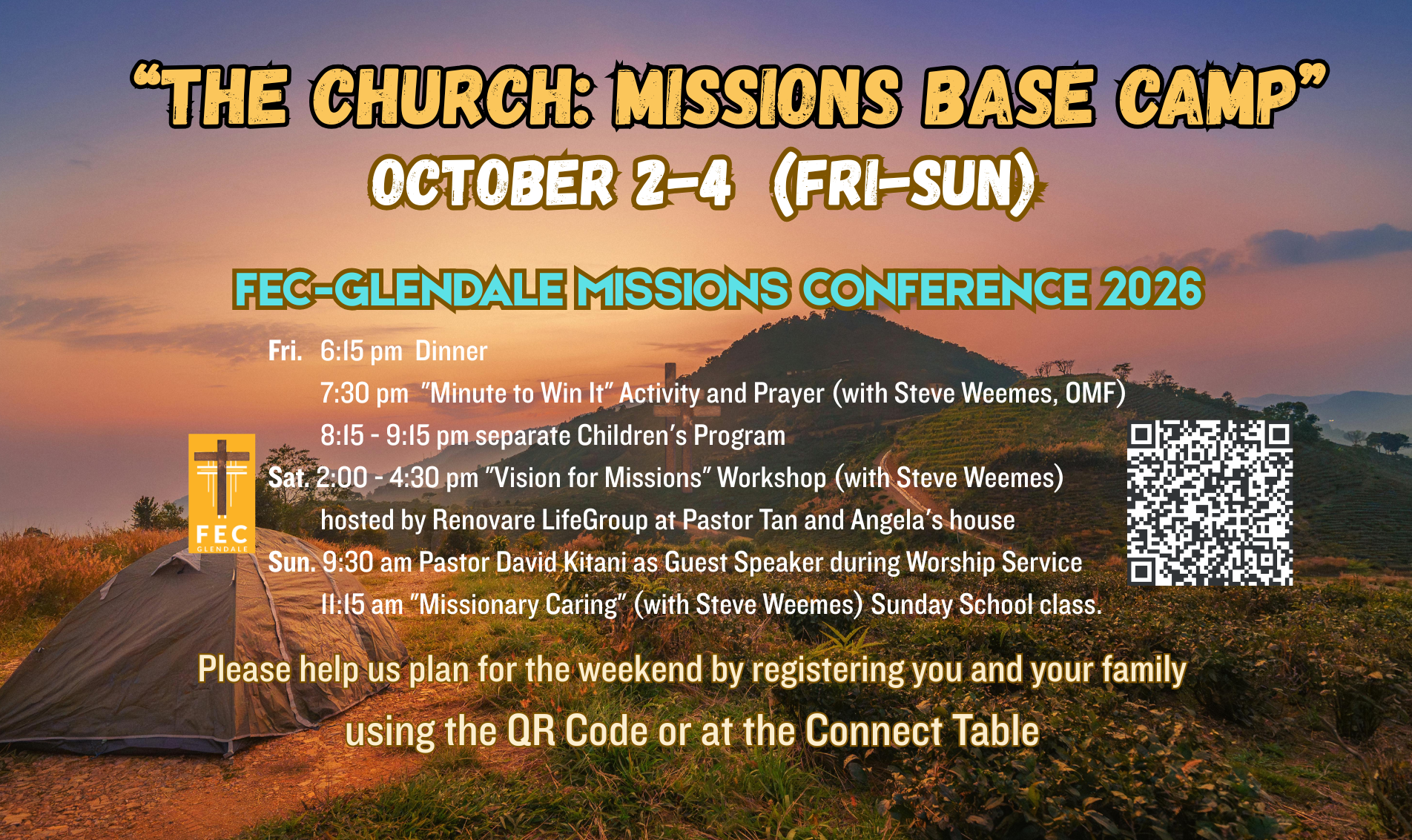 The Church: Missions Base Camp - 2026 Missions Conference