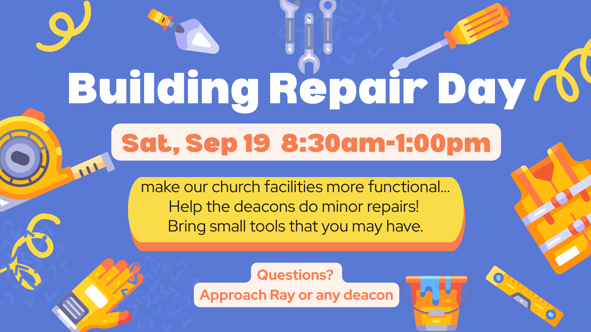 Building Repair Day