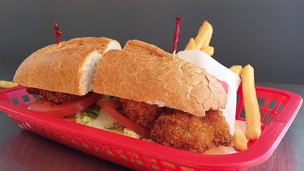 Chicago Tribune: Chicago's best fried foods - Hermosa's Chicken Po' Boy
