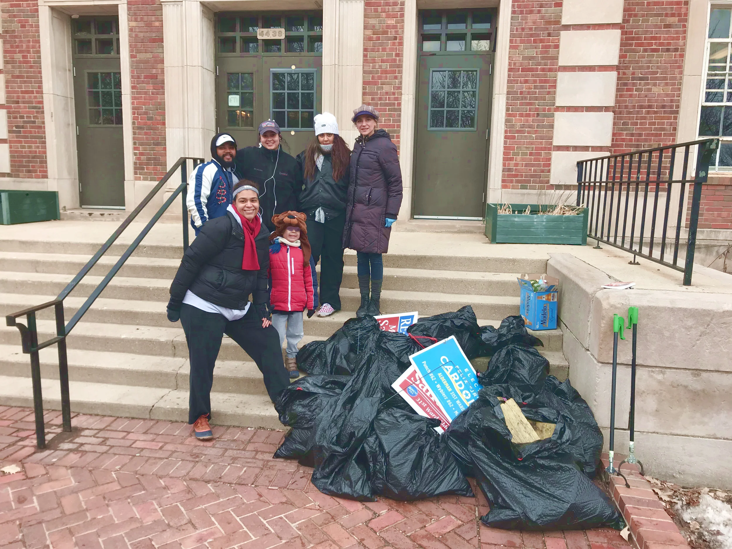 Hermosa Chicago Cleanup - Kelvyn Park