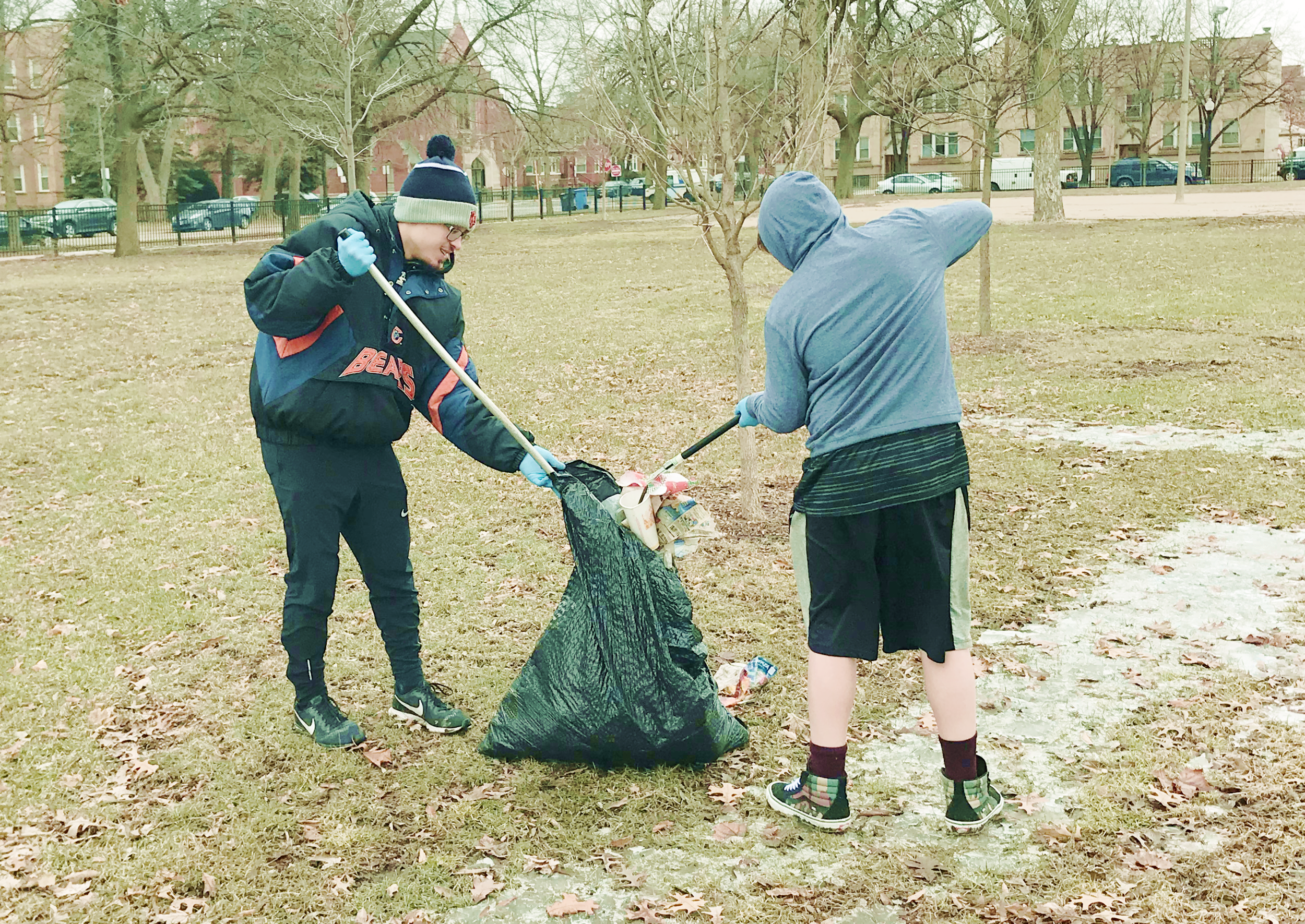Hermosa Chicago Cleanup - Kelvyn Park
