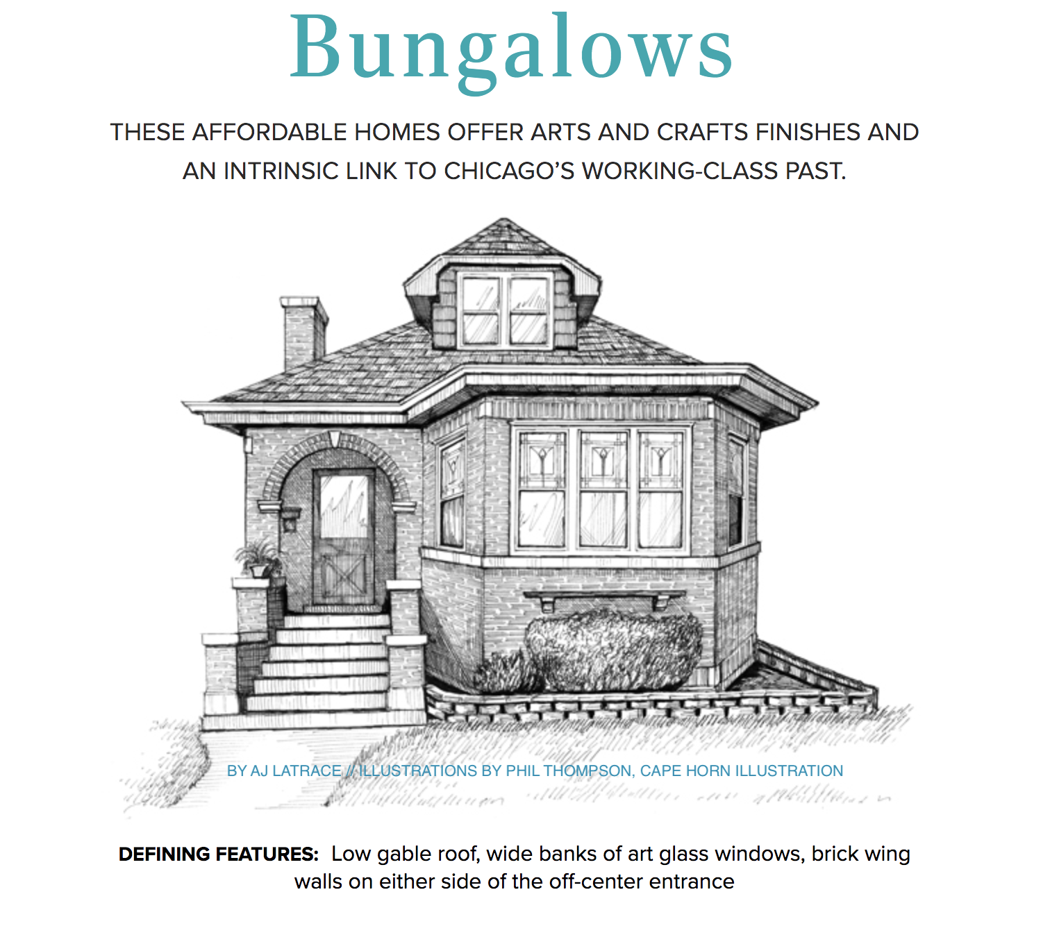 Bungalow House Plan - 3 Bedrooms, 2 Bath, 2386 Sq Ft Plan 69-929