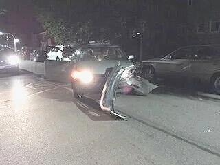 Kostner Ave multi-car accident in Hermosa