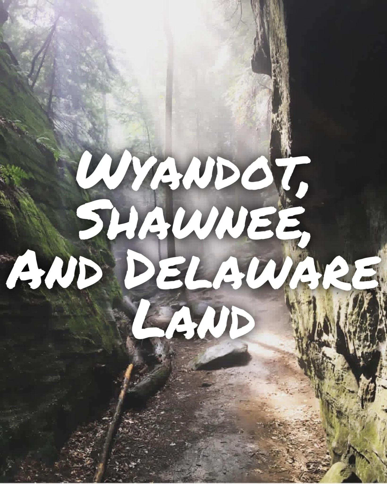 Cuyahoga National Park is Wyandot, Shawnee, and Delaware Land