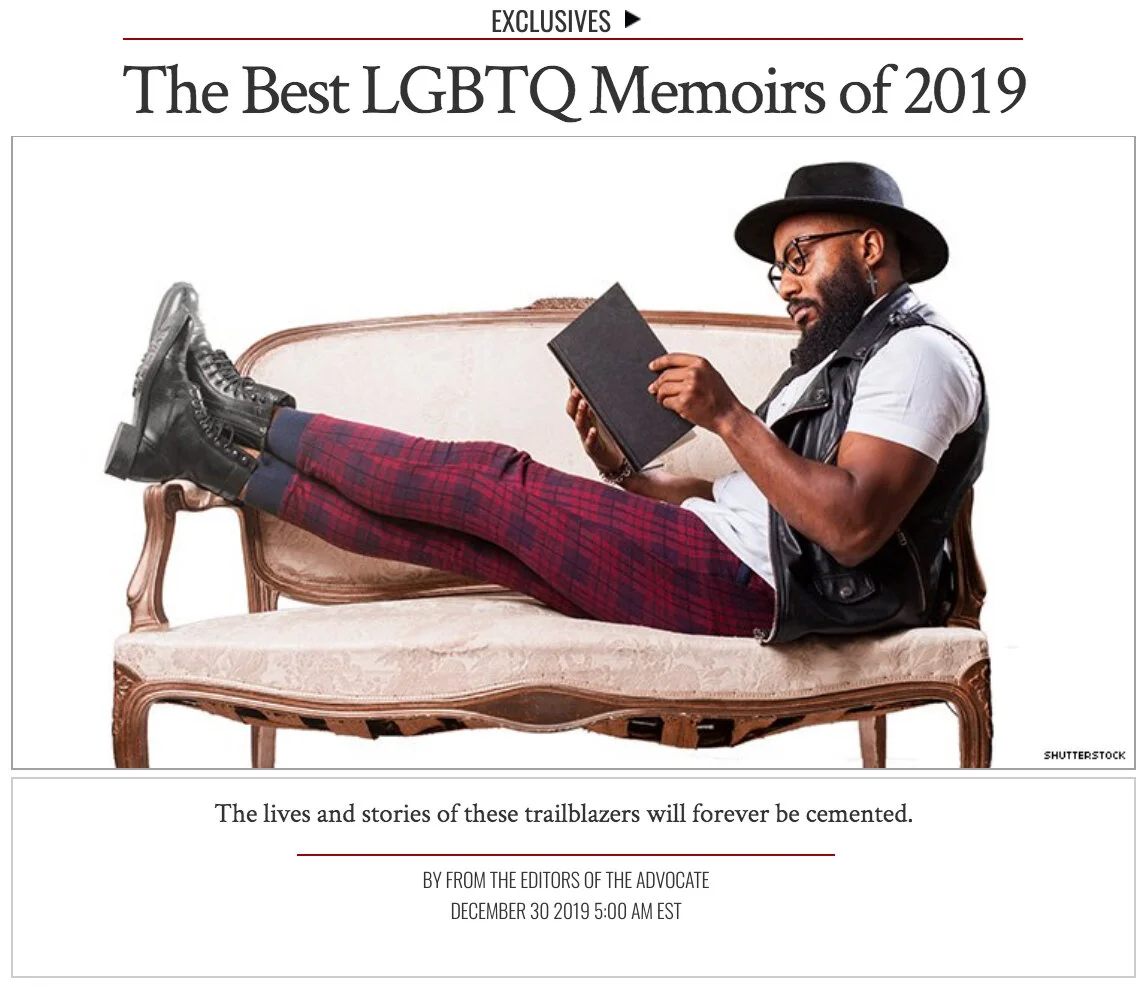 Breaking the Ruhls Featured in The Advocate's "The Best LGBTQ Memoirs of 2019"