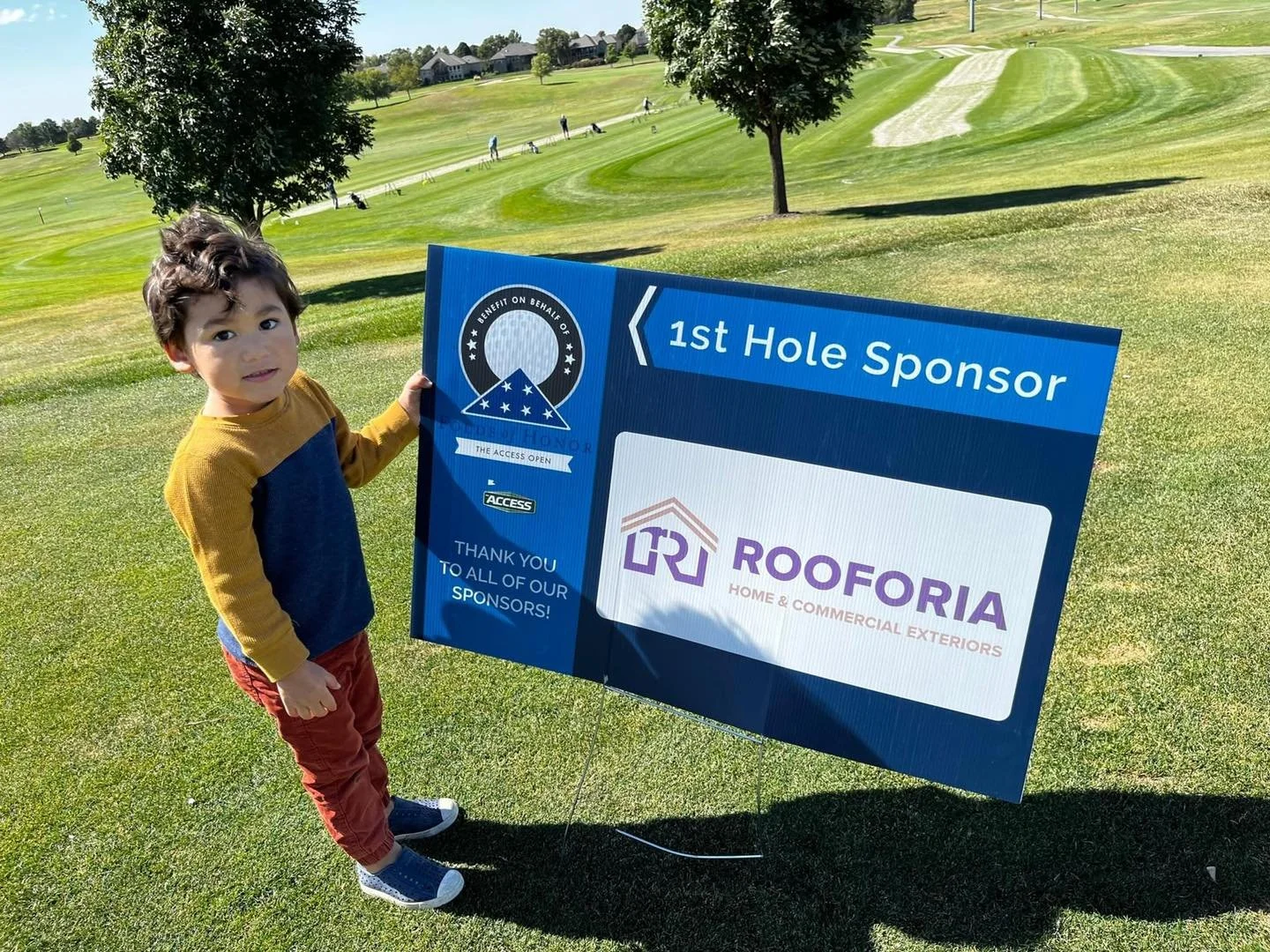 Rooforia's Commitment to Community: Supporting Folds of Honor at ACCESS Open