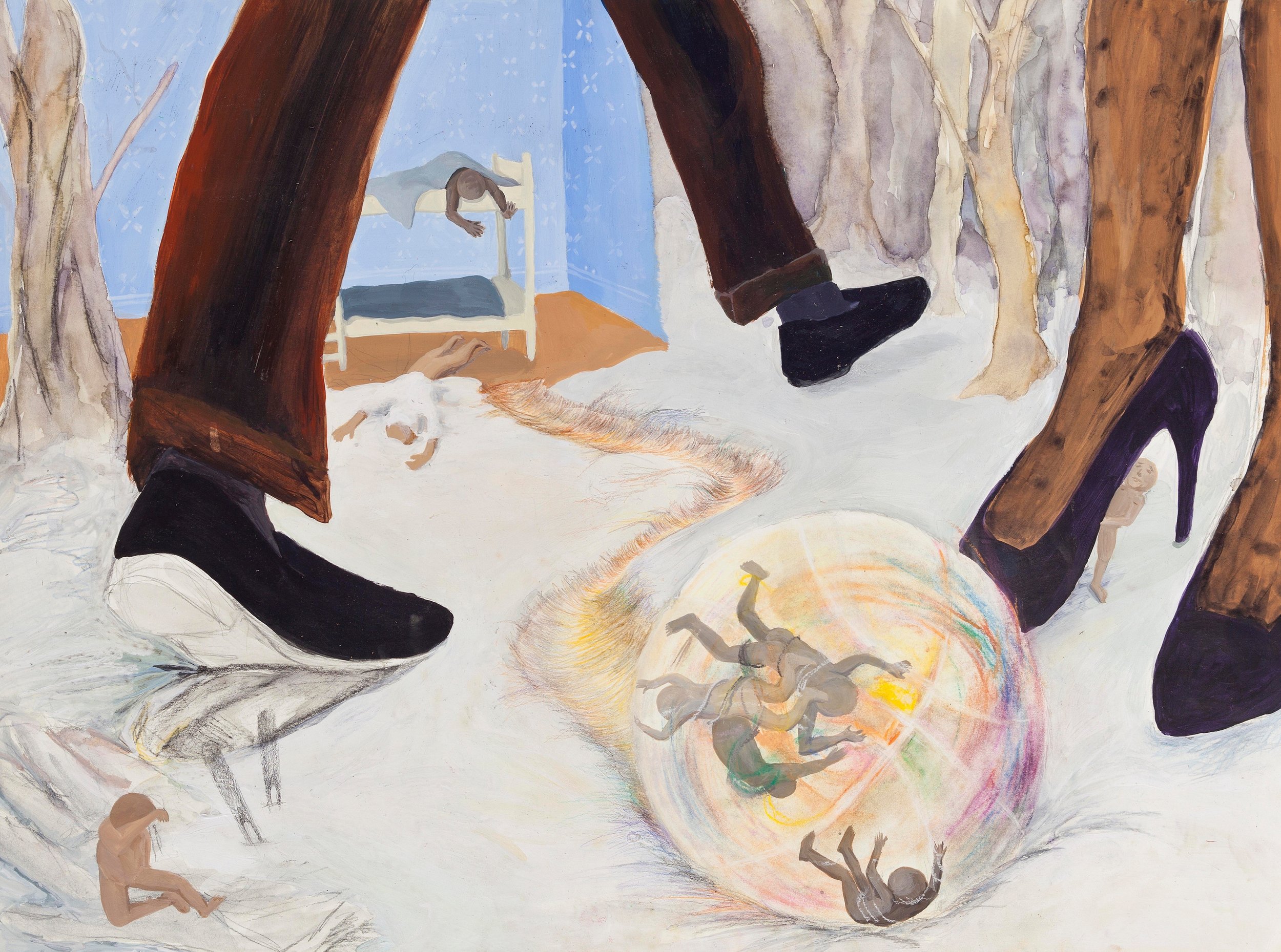  Nightmare 39.4 X 54.5 cm
