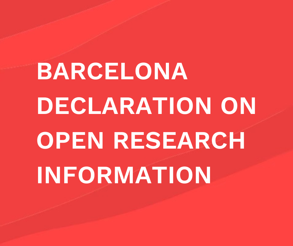 Supporting the Barcelona Declaration / Soutien à la Déclaration de Barcelone