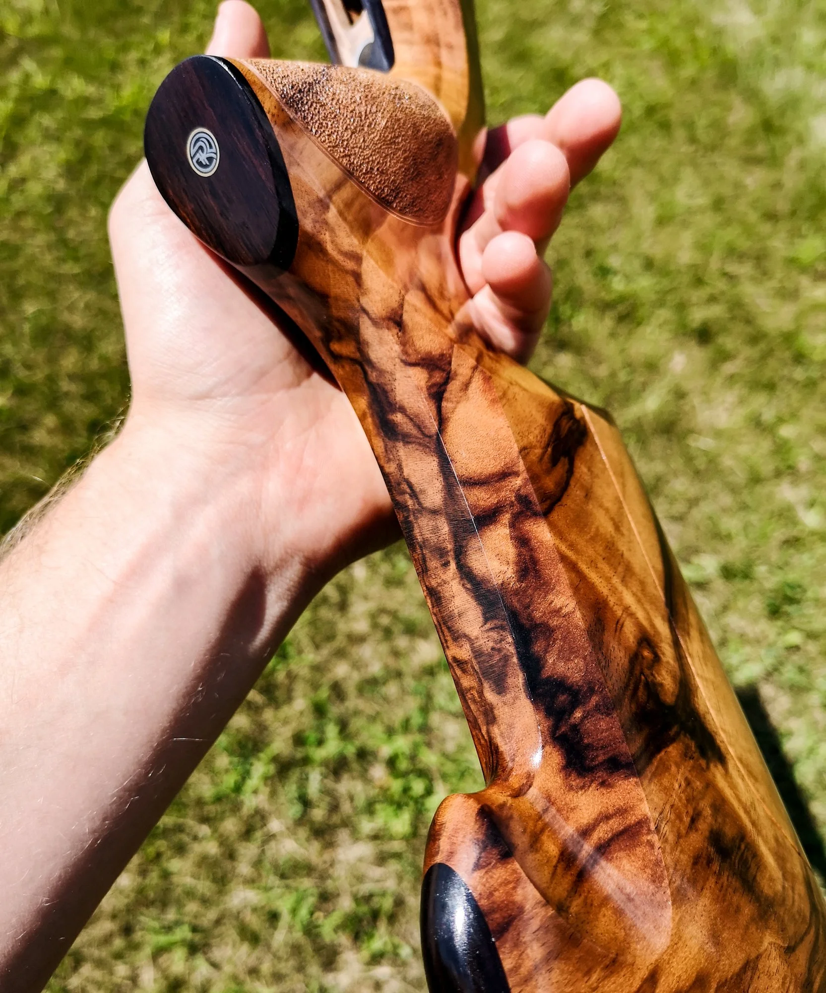Turkish Walnut with Rosewood Grip and toe cap