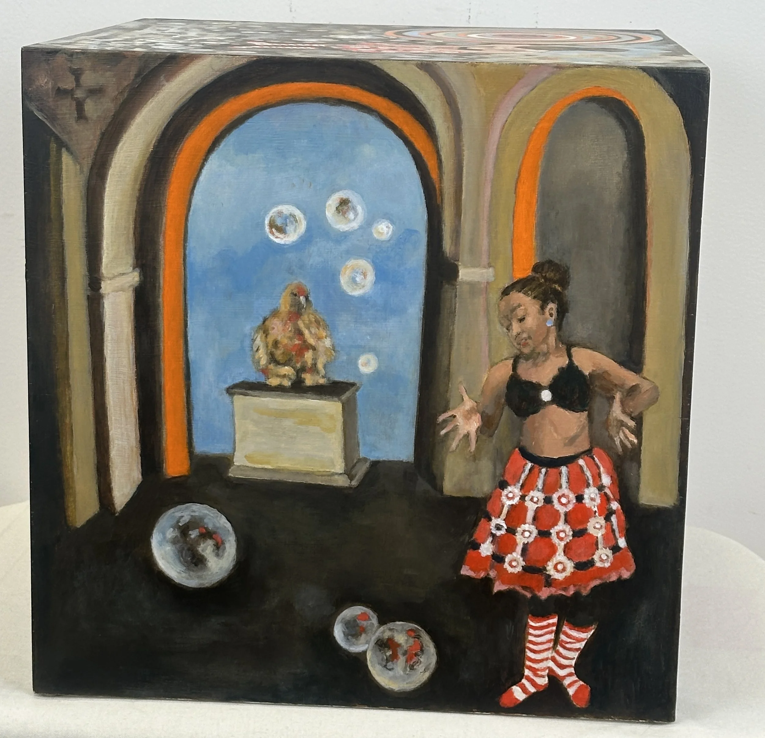 "Dancing without music"  another view