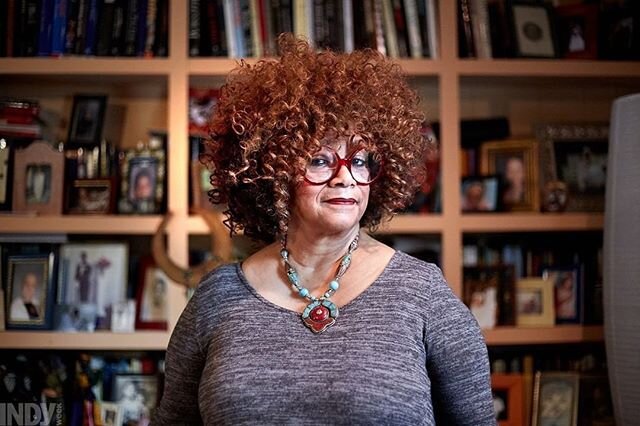 Posted @withregram &bull; @indyweek &quot;This album, and indeed everything Jaki Shelton Green does, is a sacred vessel for ancestral, cosmic, planetary breath,&quot; @alexispauline writes. &quot;We give thanks.&quot;⁠
⁠
North Carolina's first Black 