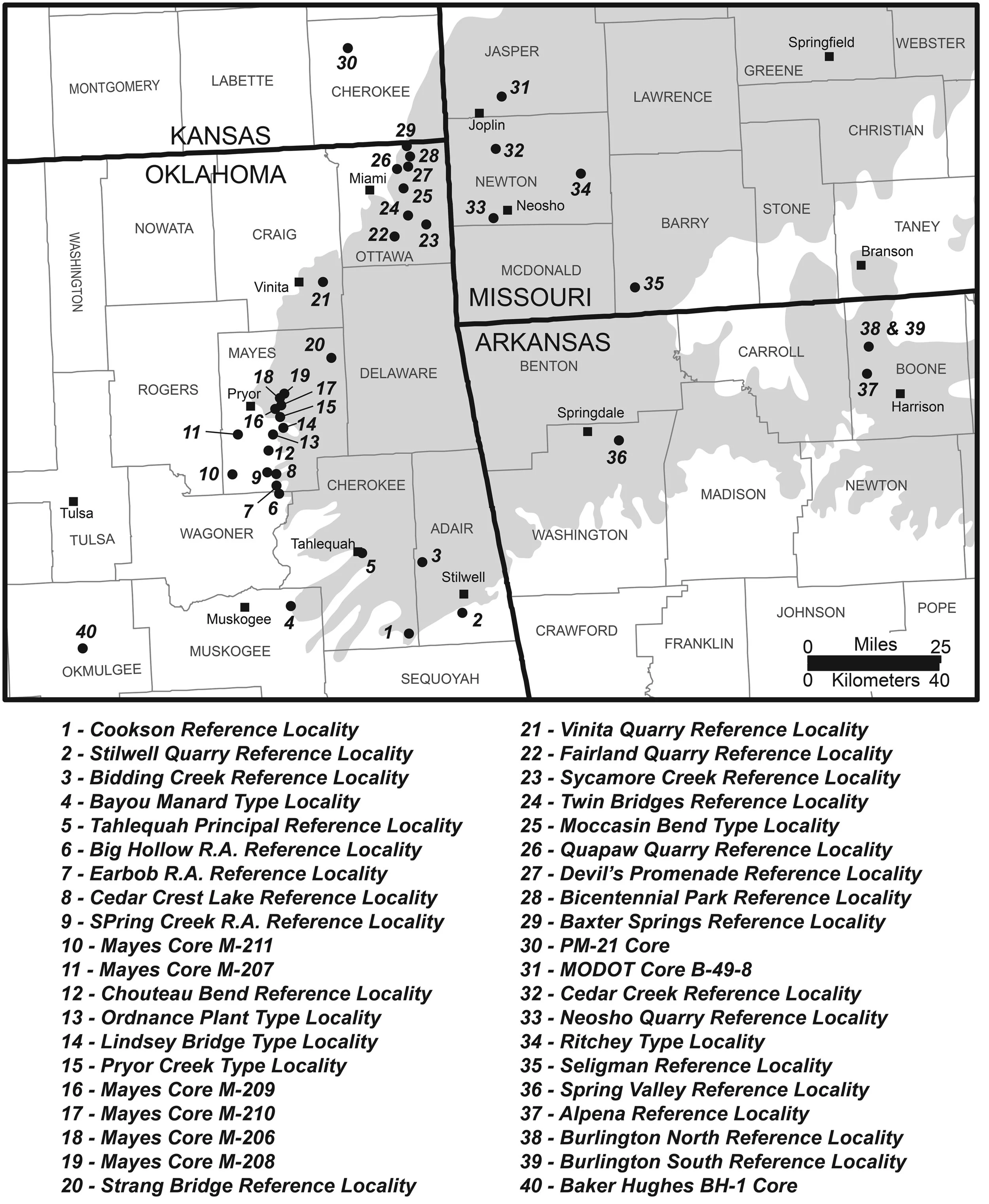 Study Area and Locations