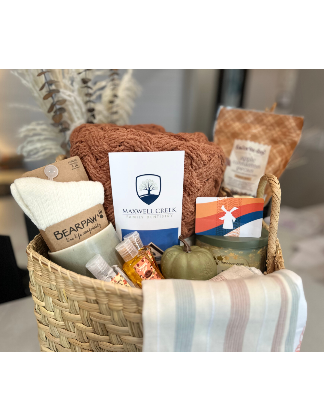 Wylie area canned food donation drive at Maxwell Creek Family Dentistry