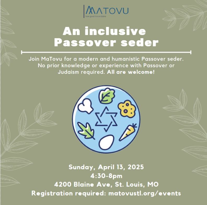 SOLD OUT: An Inclusive Humanist Passover