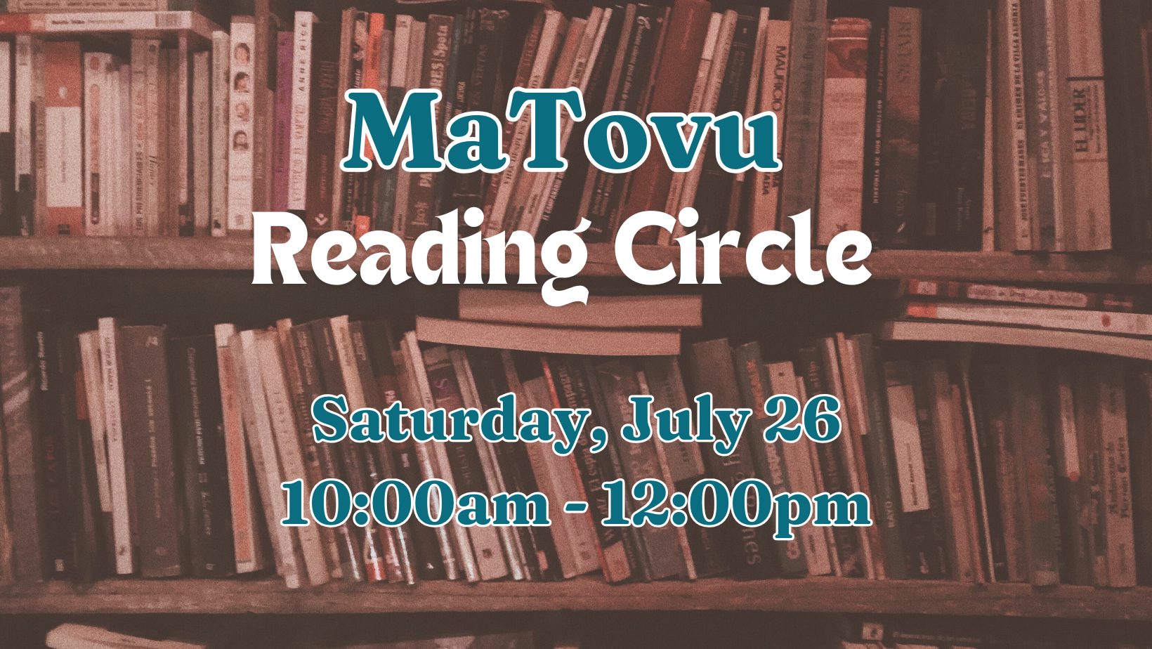 MaTovu Reading Circle